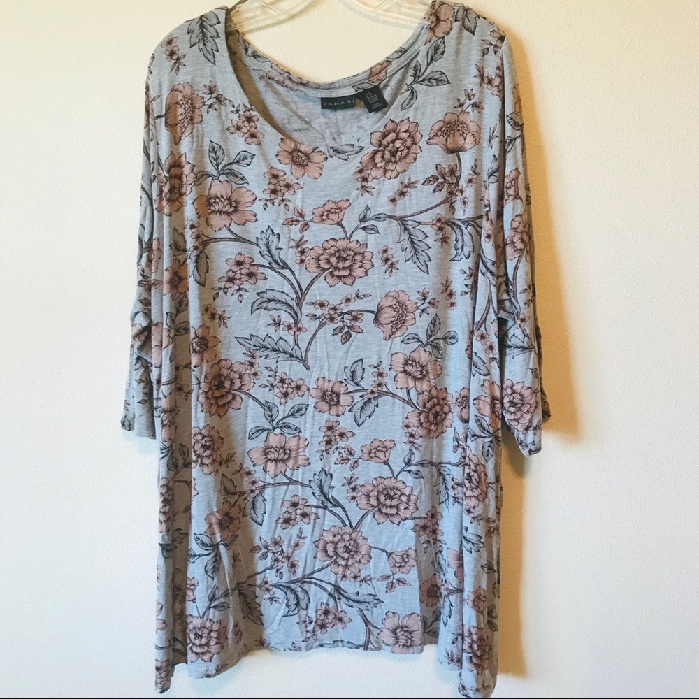 Cute floral tunic